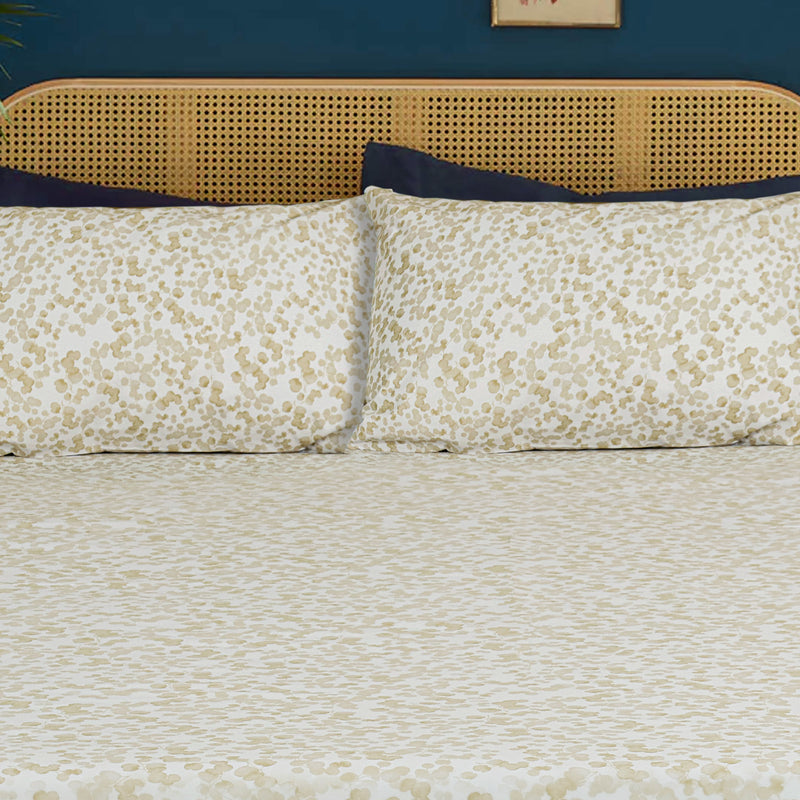 Hushed Floral Flat Sheet Set