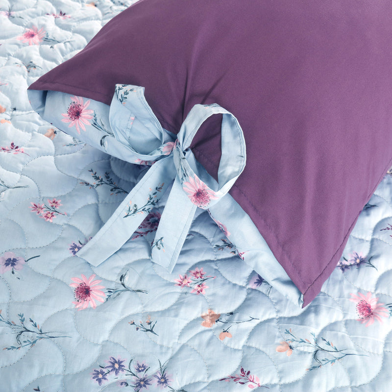Wildflower Quilted Bedspread
