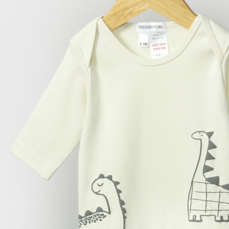 Tiny Roar Romper