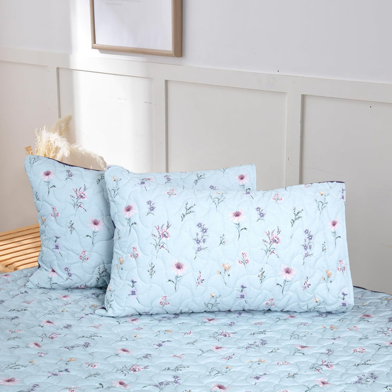 Wildflower Quilted Bedspread