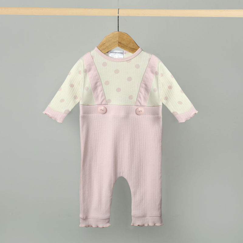 Berry Button Romper