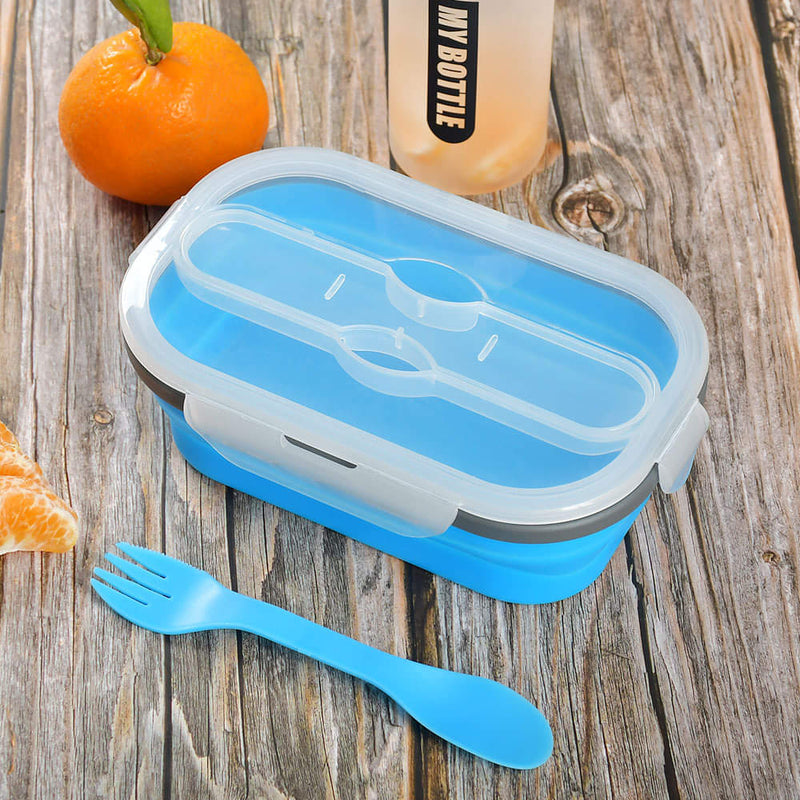 Silicon Foldable Lunch Box-Small