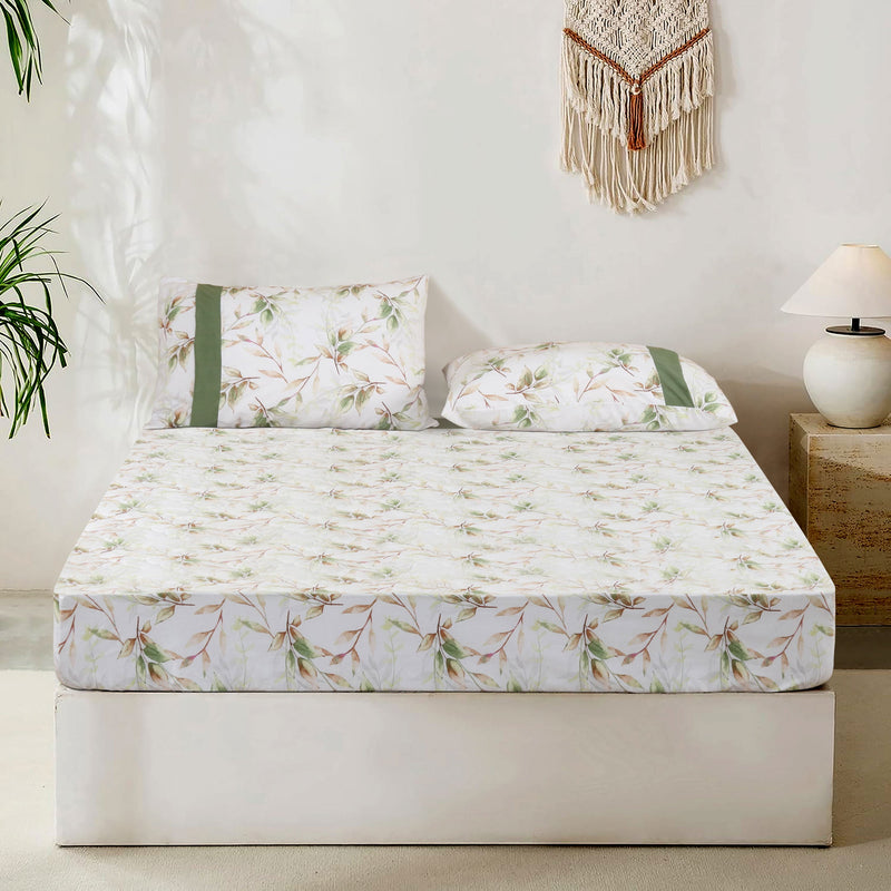 Ethereal Garden Quilted Fitted Sheet
