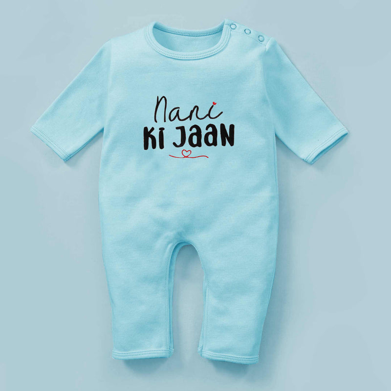 Nani ki Jaan Embroidered Baby Romper