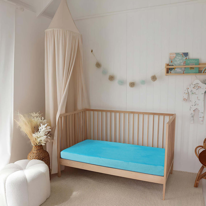 Dreamy Bunny Fleece Flat Sheet and Cushion