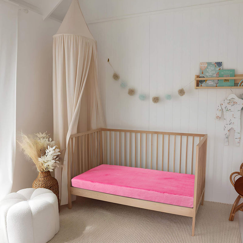 Dreamy Bunny Fleece Flat Sheet and Cushion