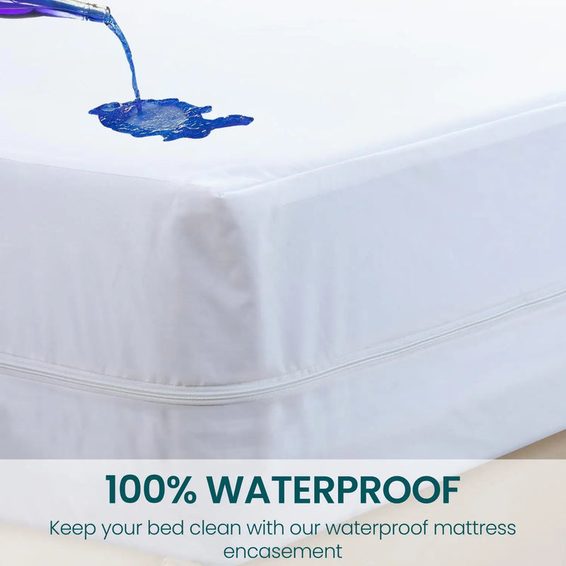 Premium 6-Sided Waterproof Mattress Encasement