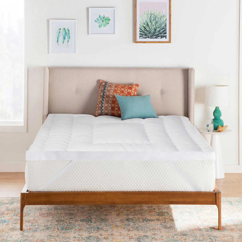 Wavy Square Mattress Topper