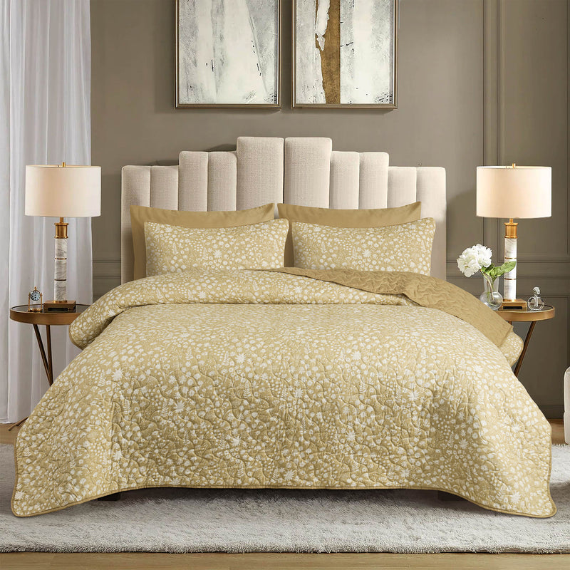 Amber Bloom Bedspread