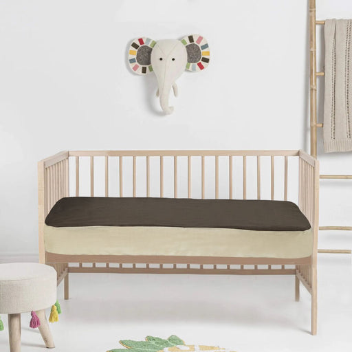 bedrock brown mattress protector fitted