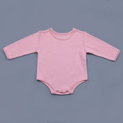 baby white cat face knitted romper