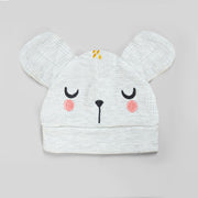 baby blush knitted cap