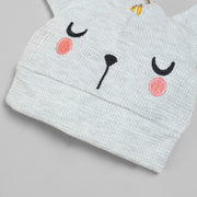 baby blush knitted cap