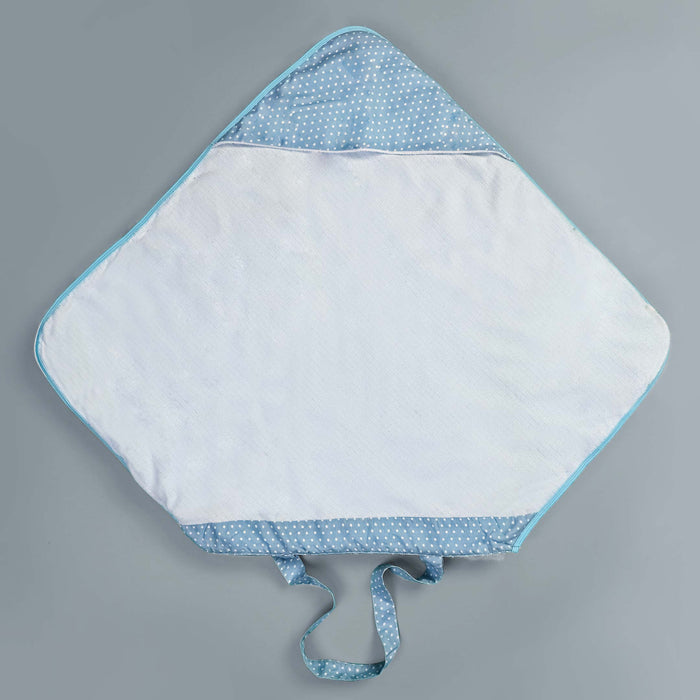 baby towel with neck strap