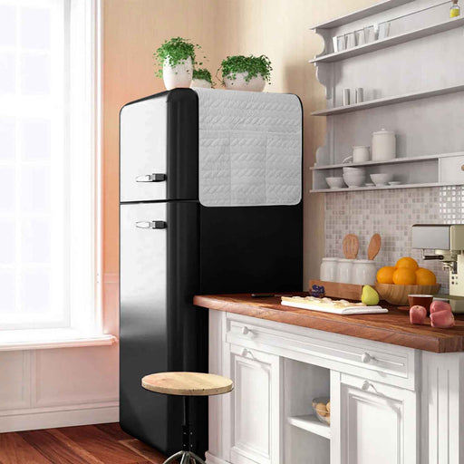 ultrasonic fridge cover silver