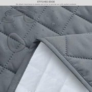 l shape waterproof ultrasonic quilted sofa cover