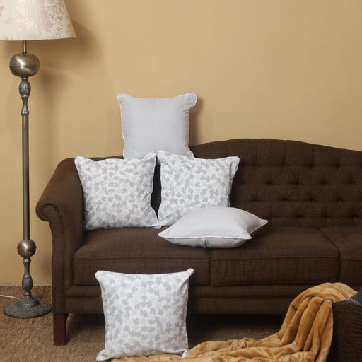 grey autumn cushion cover set bundle of 5