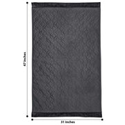 luxury velvet embossed prayer mat