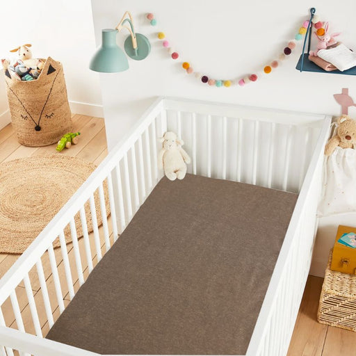 bedrock brown mattress protector fitted
