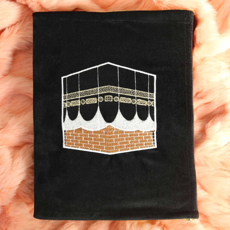 velvet quran cover embroidered kaaba