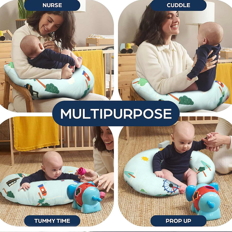 Dino Dreams Baby Nursing Pillow