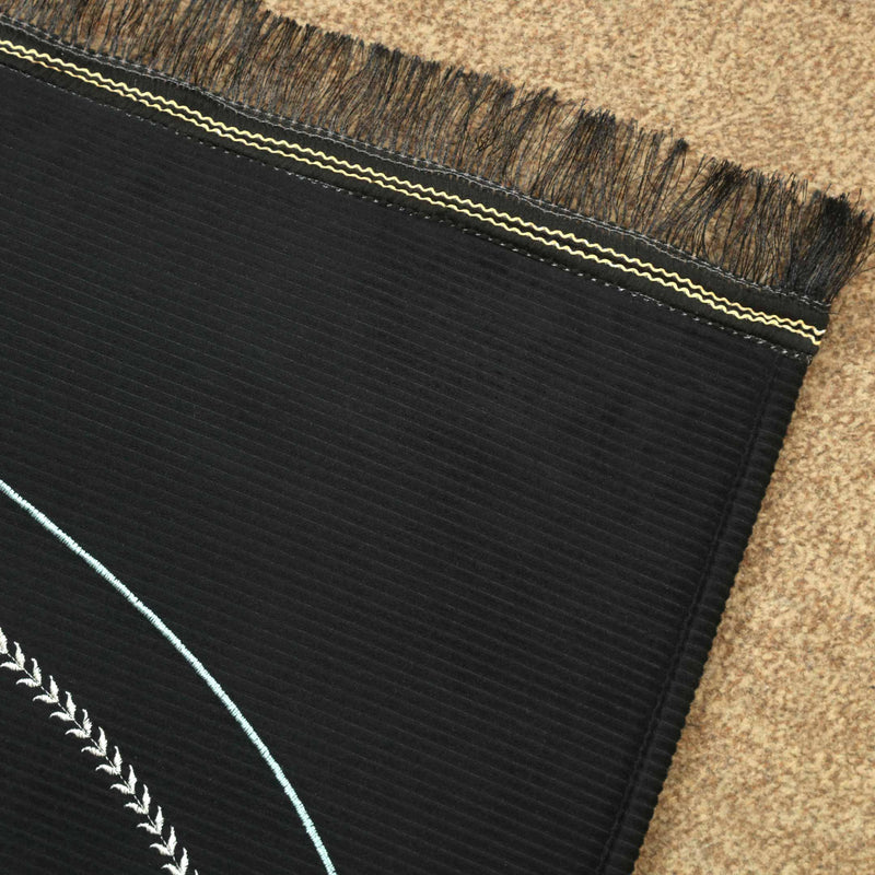 RUH-E-RIYADH Embroidered Velvet Prayermat