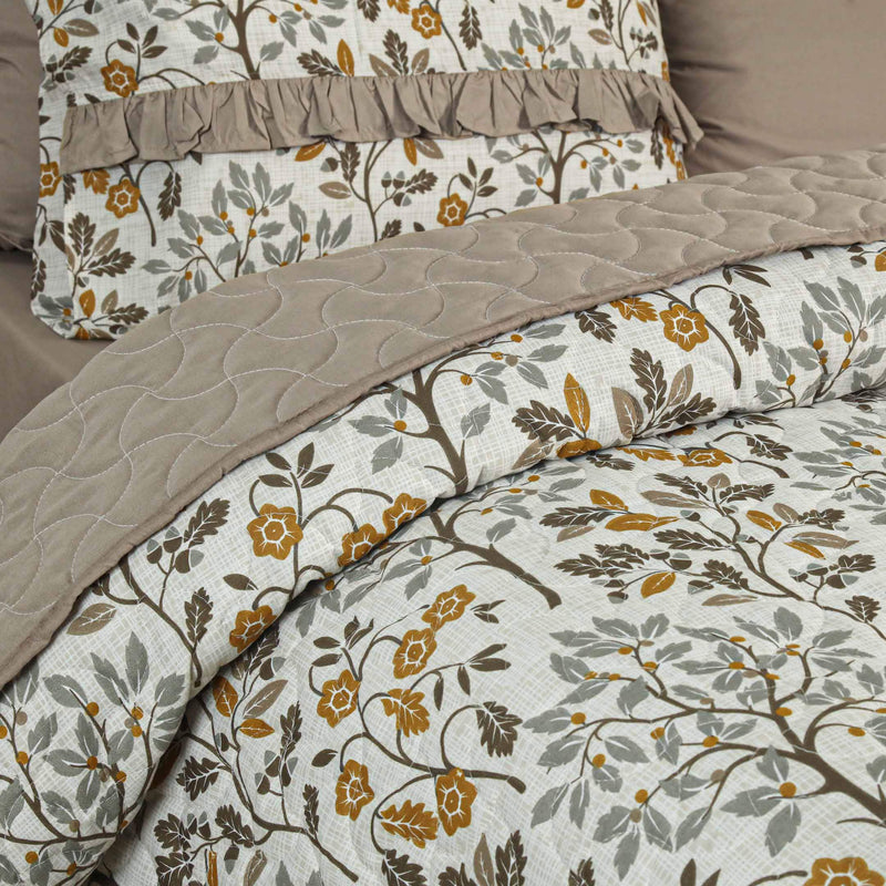 Serene Sage Quilted Bedspread