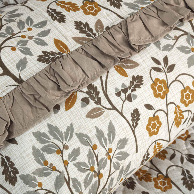 Serene Sage Quilted Bedspread