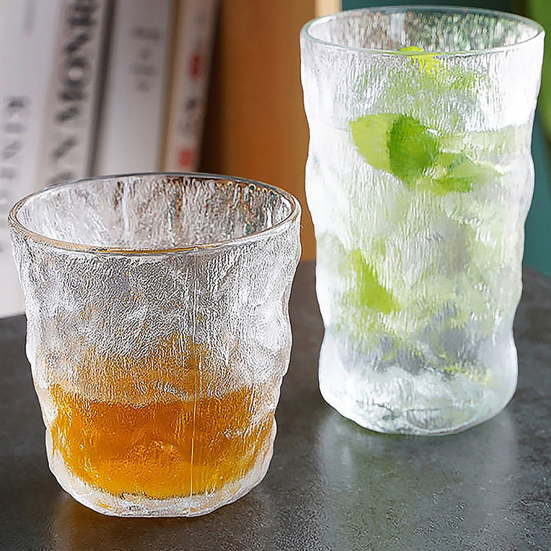 Glacier Pattern Frosted Glass