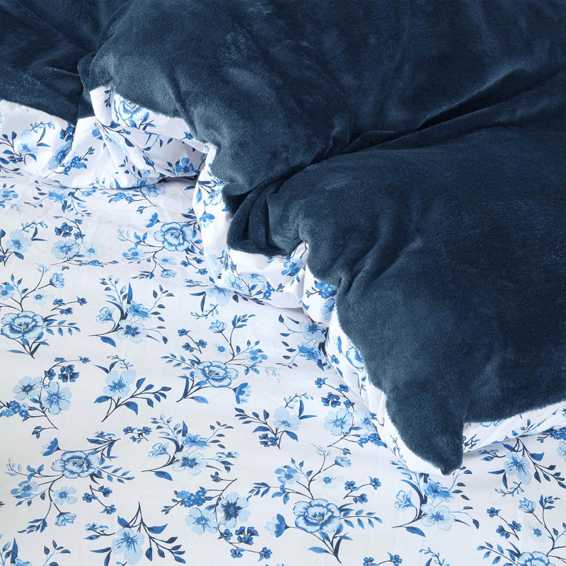 Azure Meadow Printed Razaye Set-6pc