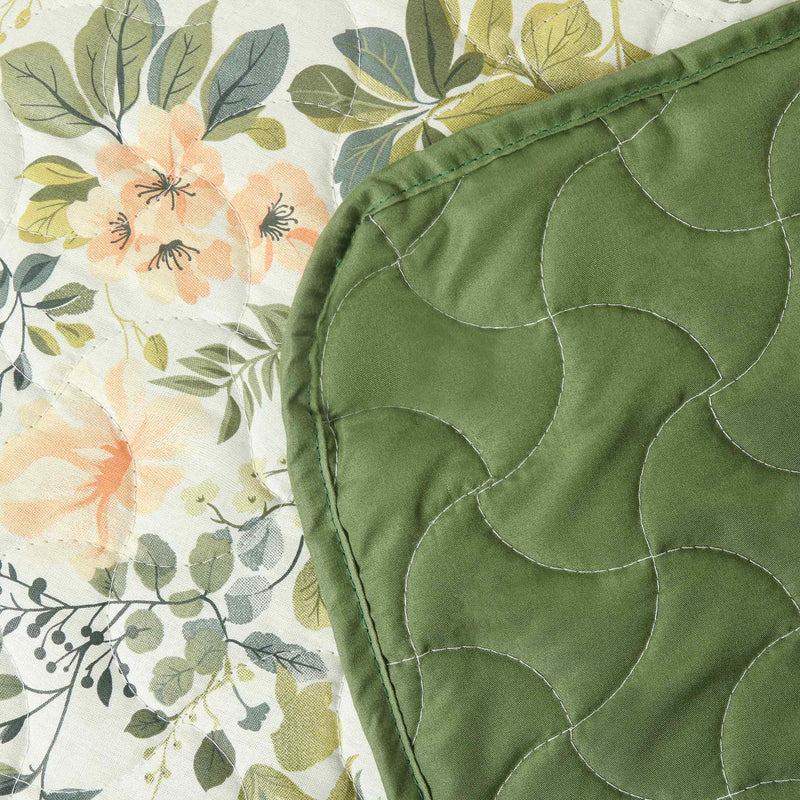 Orchard Grove Quilted Bedspread