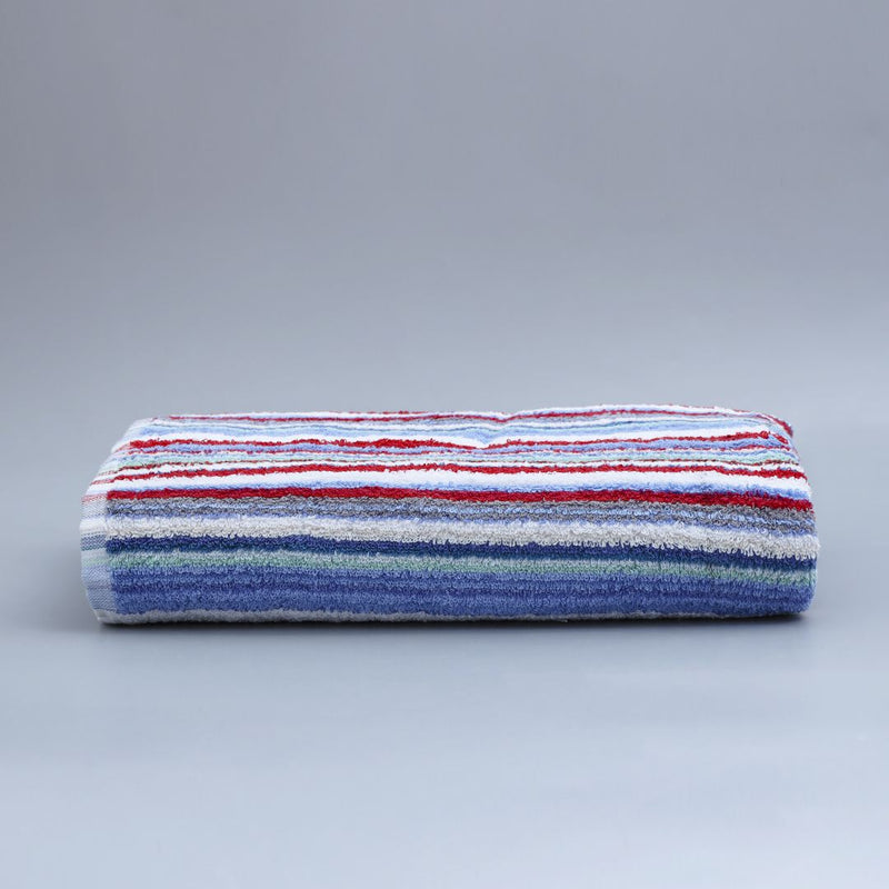 Super Soft Rainbow Stripes Bath Towels