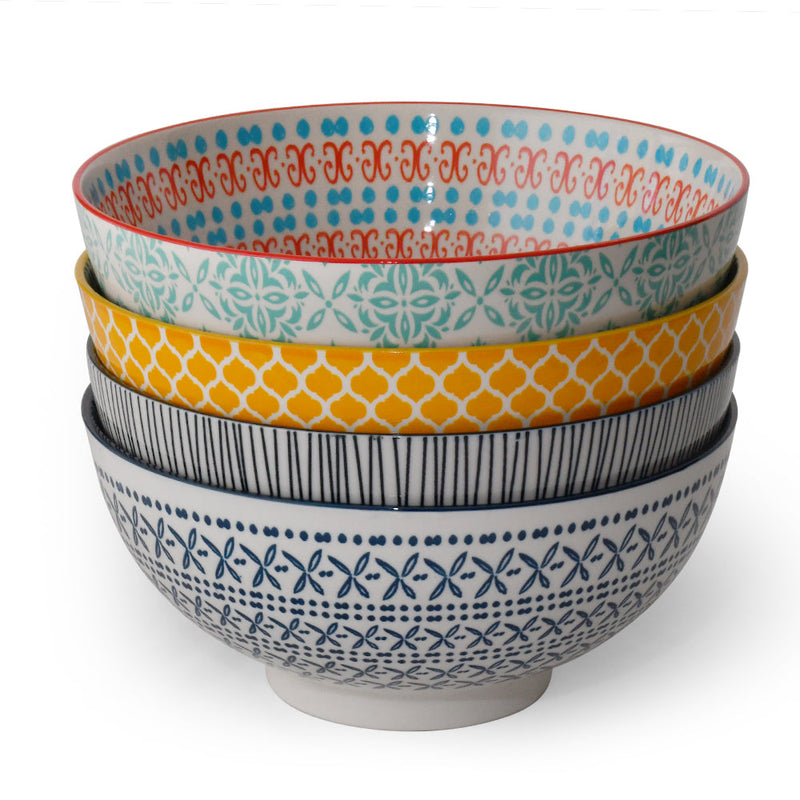 Fresca Bestway Large Ceramic Serving Bowl-Blue (4535132848237)