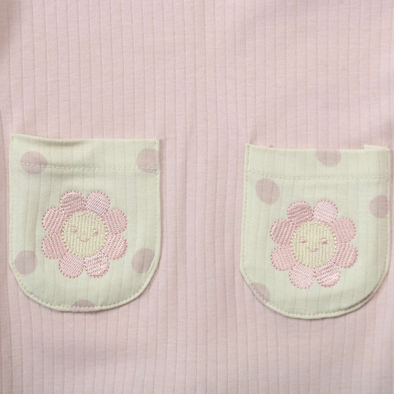 Rosy Ruffled Romper
