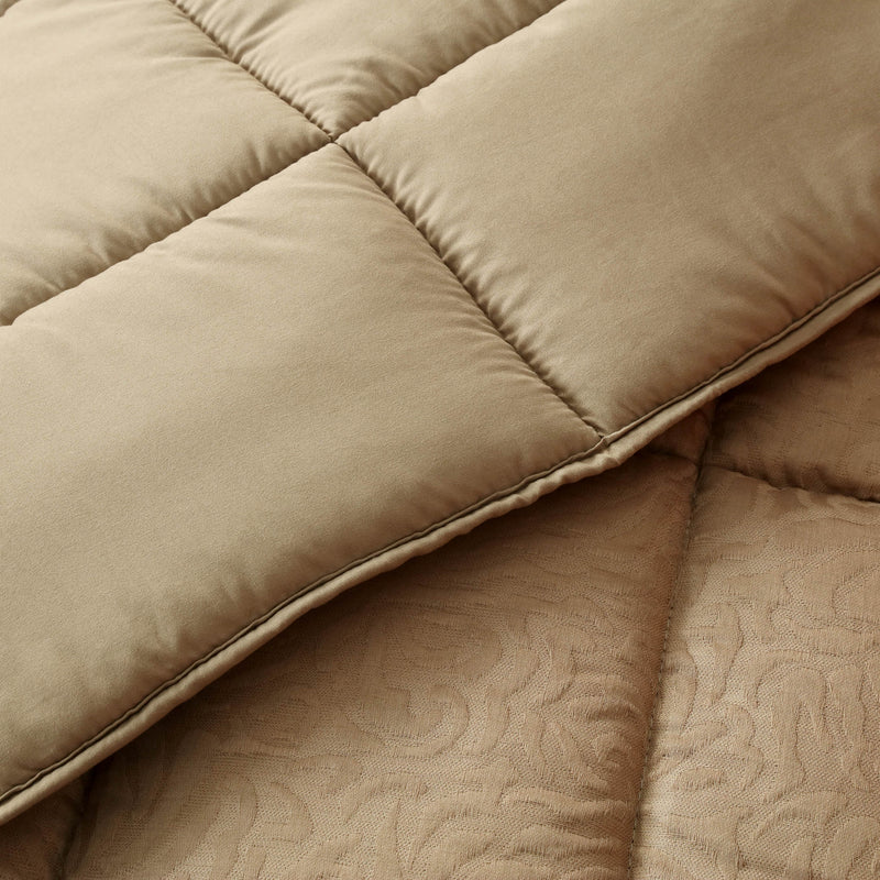 Premium Jacquard Sofa Topper Sand