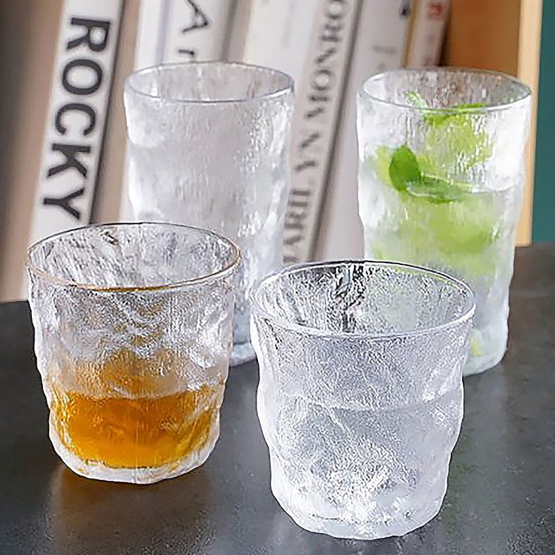 Glacier Pattern Frosted Glass