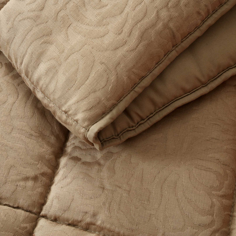 Premium Jacquard Sofa Topper Sand