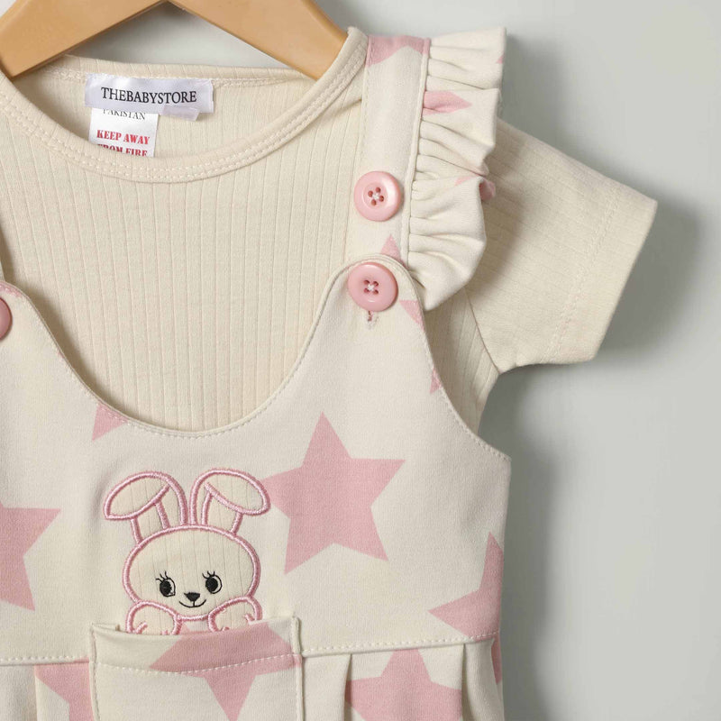 Bunny Pop Dungaree