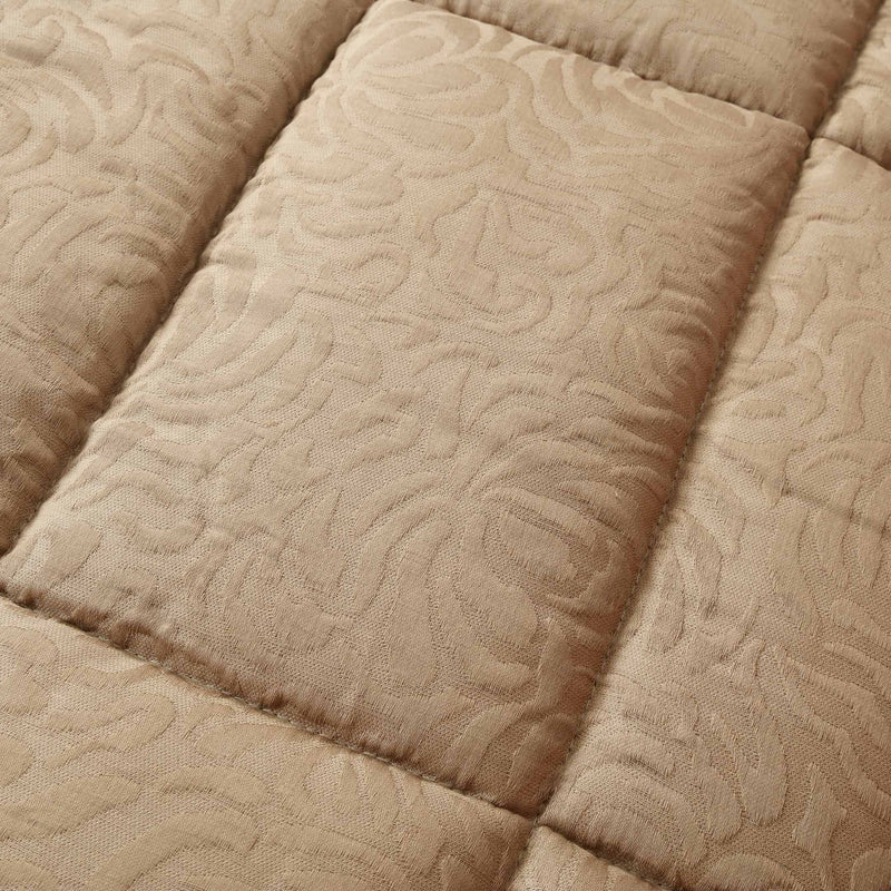 Premium Jacquard Sofa Topper Sand