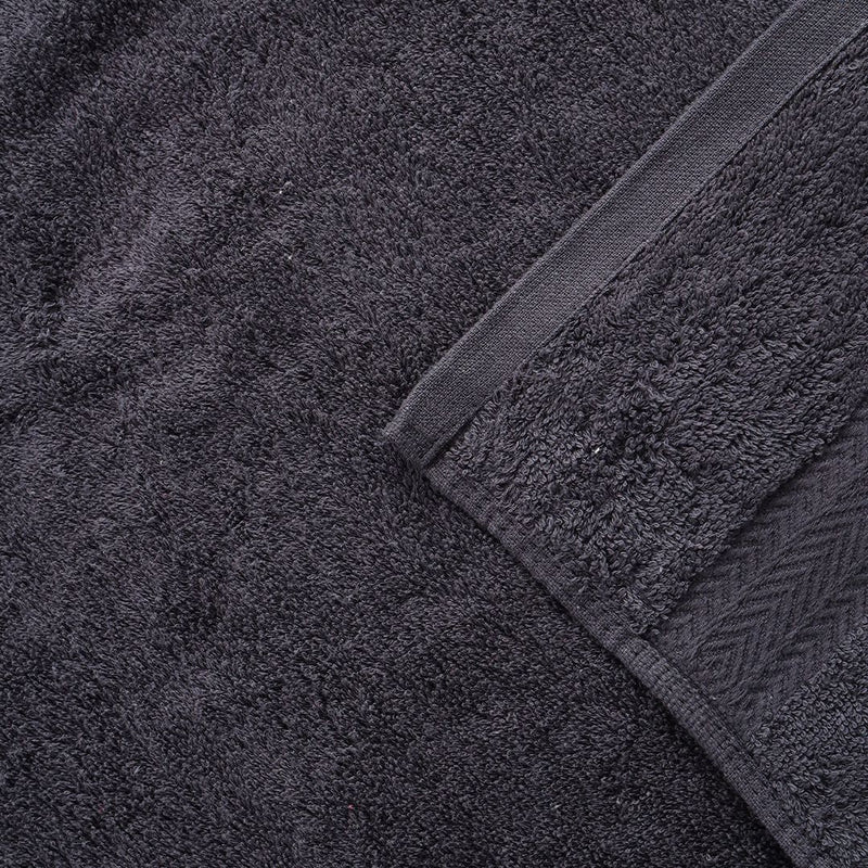 Super Soft & Highly Absorbent Black Bath Towel
