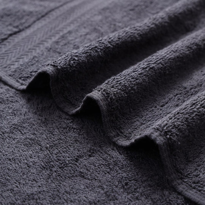 Super Soft & Highly Absorbent Black Bath Towel