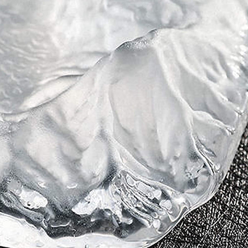 Ice Mount Crystal Trendy Glass Ashtray