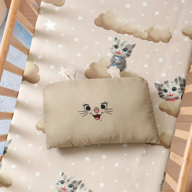 Cloud kitty Baby Crib Bedding Set