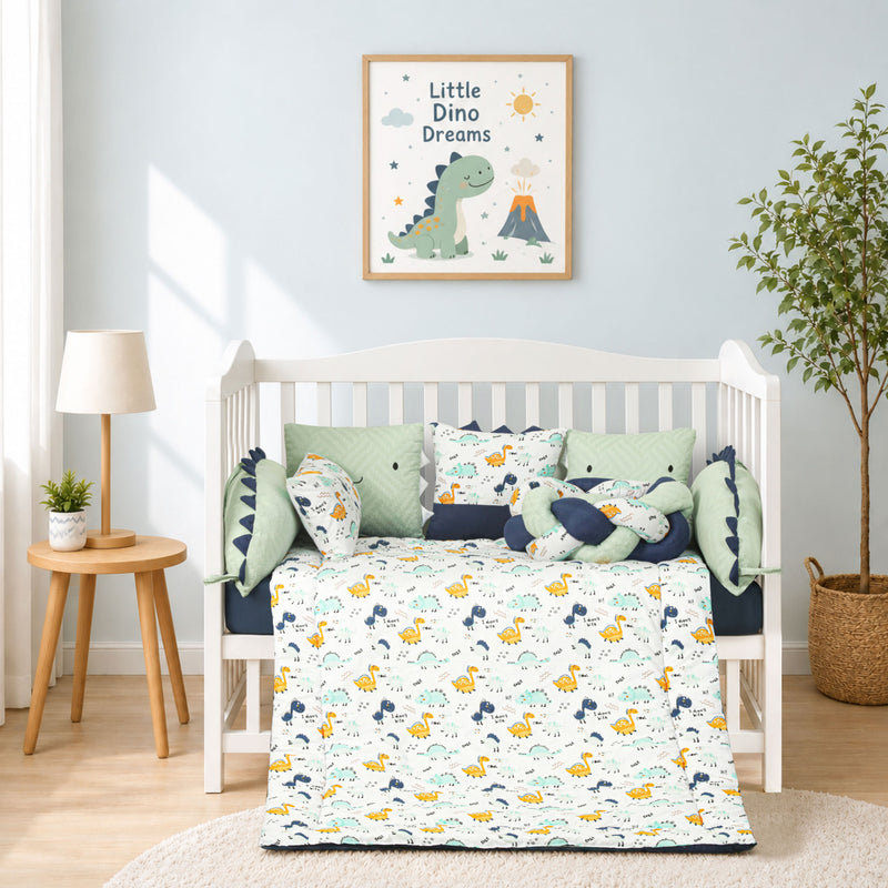 Dinosaur Adventure Cot Set