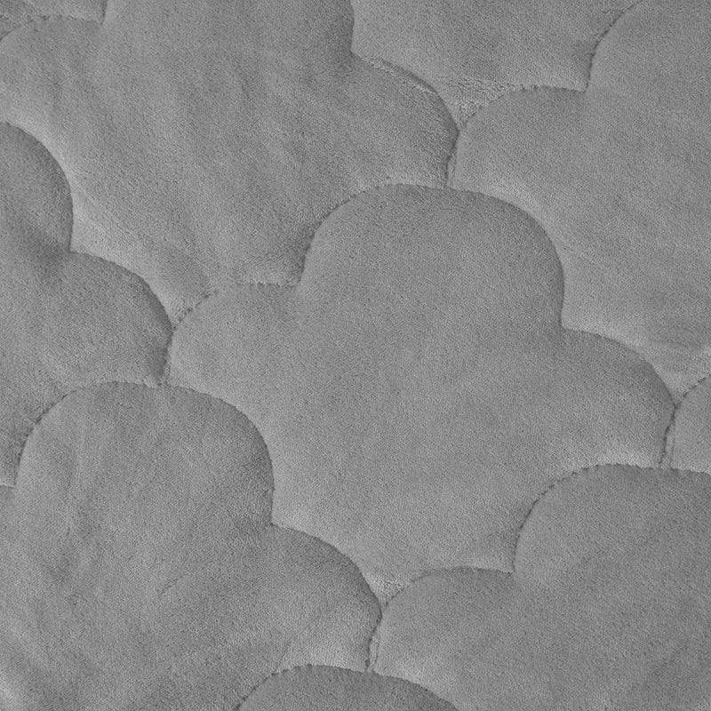 Plush Quilted Fleece Fitted Sheet