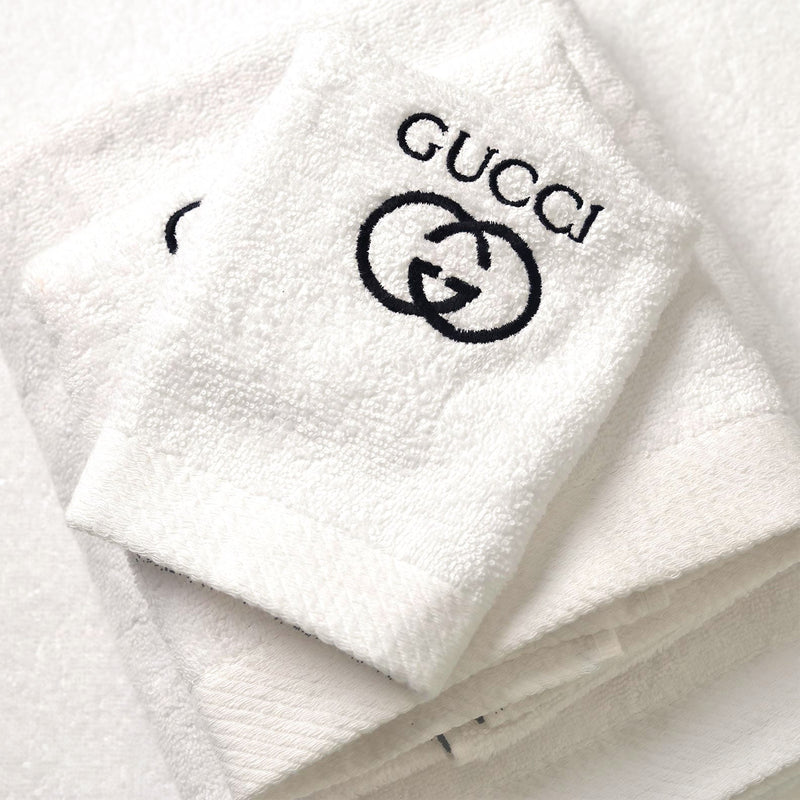 3-Pcs Gucci Embroidered Towel Set