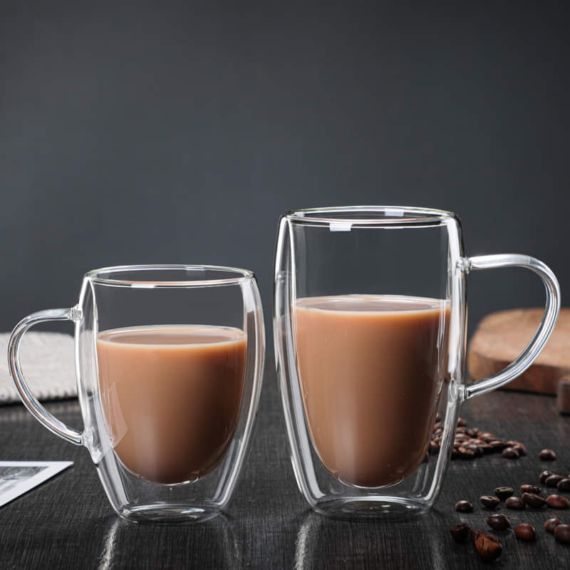 Bistro Classic Double Wall Glass Coffee Cup