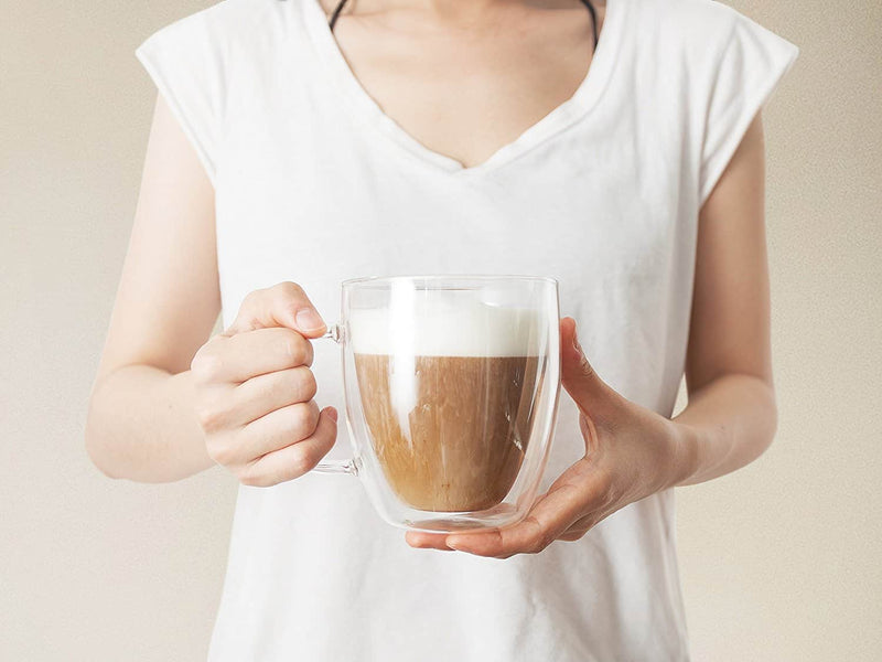 Bistro Classic Double Wall Glass Coffee Cup