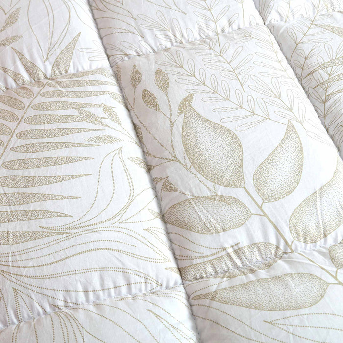 Ivory Flora Sofa Topper