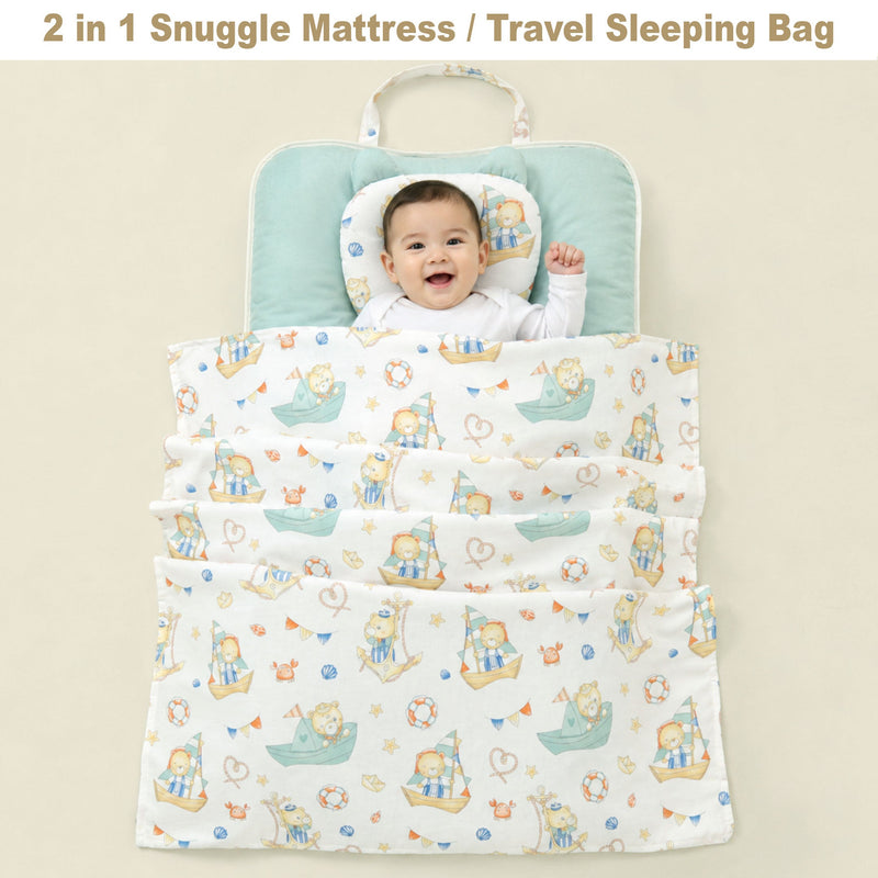 Little Sailor Bear Baby Portable Bed